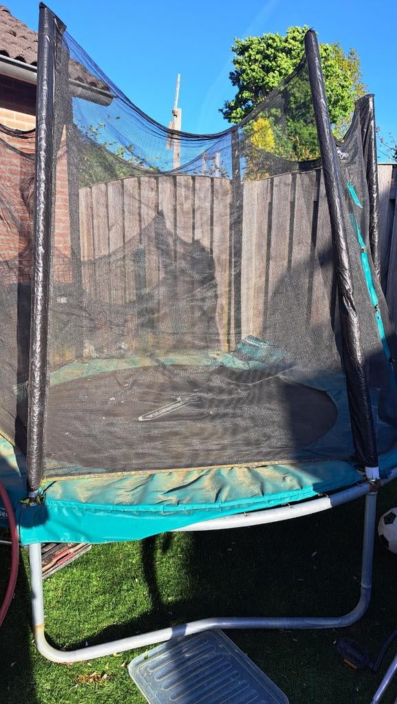 Trampoline, Ophalen, Gebruikt