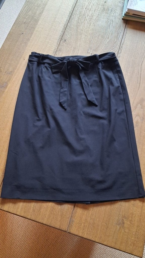 Lilytime rok - travelstof gevoerd - maat 36 - d.blauw, Lilllytime, Blauw, Ophalen of Verzenden, Zo goed als nieuw