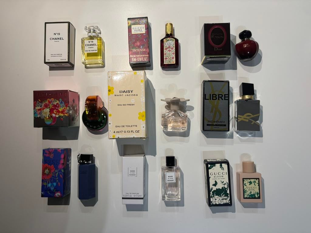 Miniatuur parfum, Verzenden, Zo goed als nieuw, Miniatuur