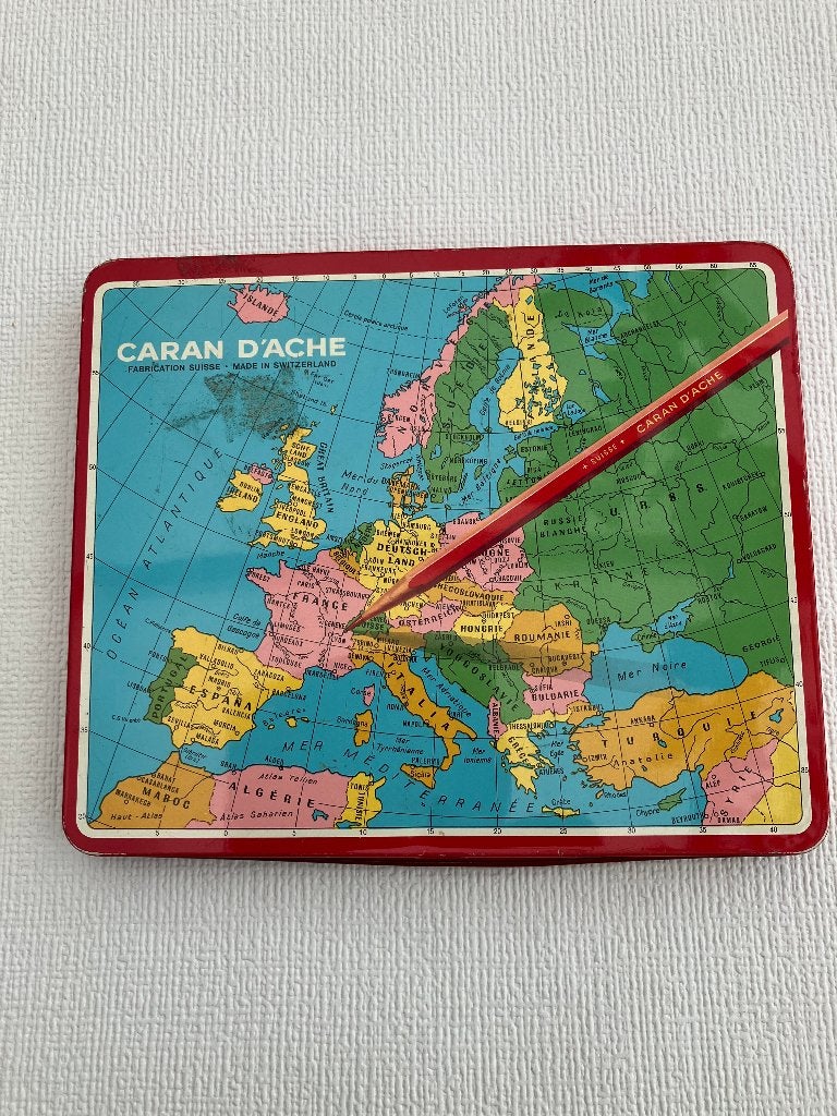 kleurdoos Caran D'ache, Ophalen of Verzenden, Gebruikt, Overige typen