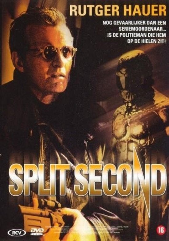 Split Second (1992) DVD Rutger Hauer CULT Classic, Engels, Alle leeftijden, Nederlands, Science Fiction en Fantasy