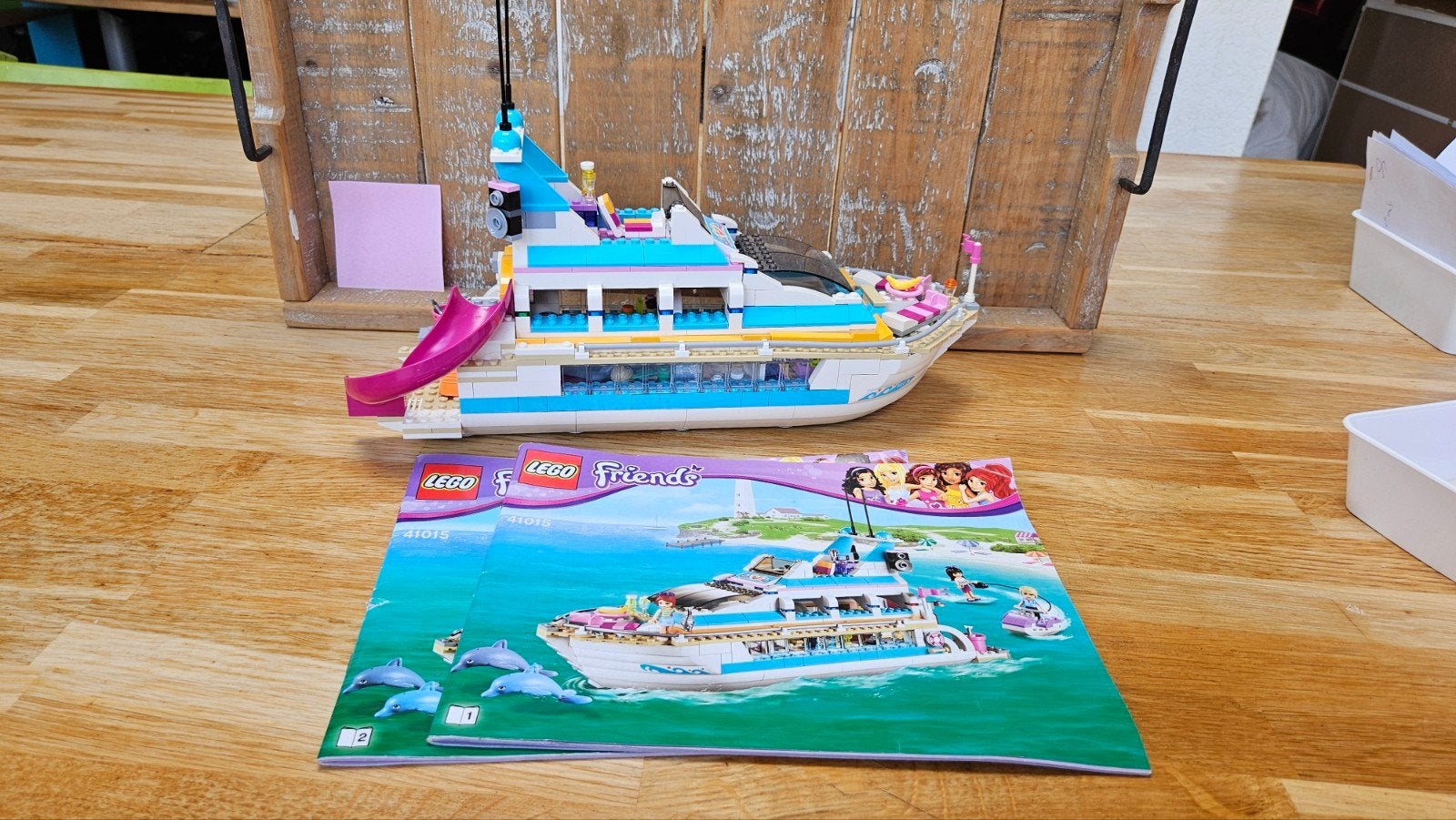 Lego Friends 41015 Dolfijn Cruiser, Gebruikt, Lego, Friends, Ophalen of Verzenden