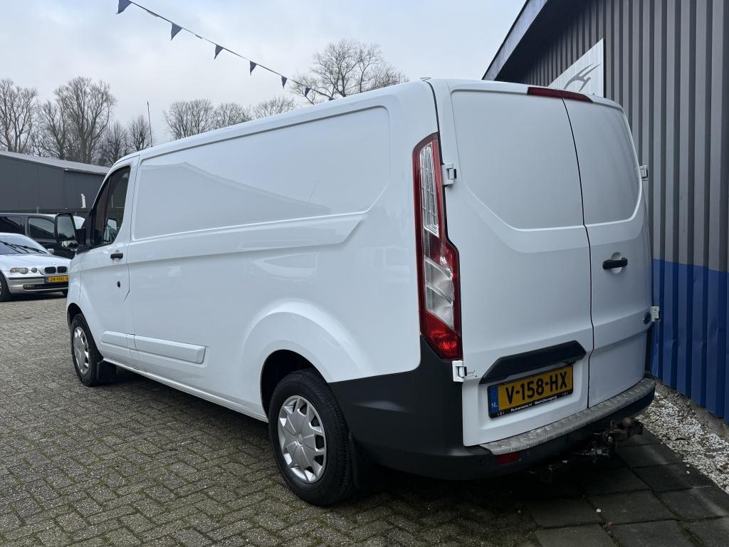 Ford Transit Custom 290 2.0 TDCI L2H1 Tr (bj 2017), Auto's, Voorwielaandrijving, Euro 6, 4 cilinders, Wit