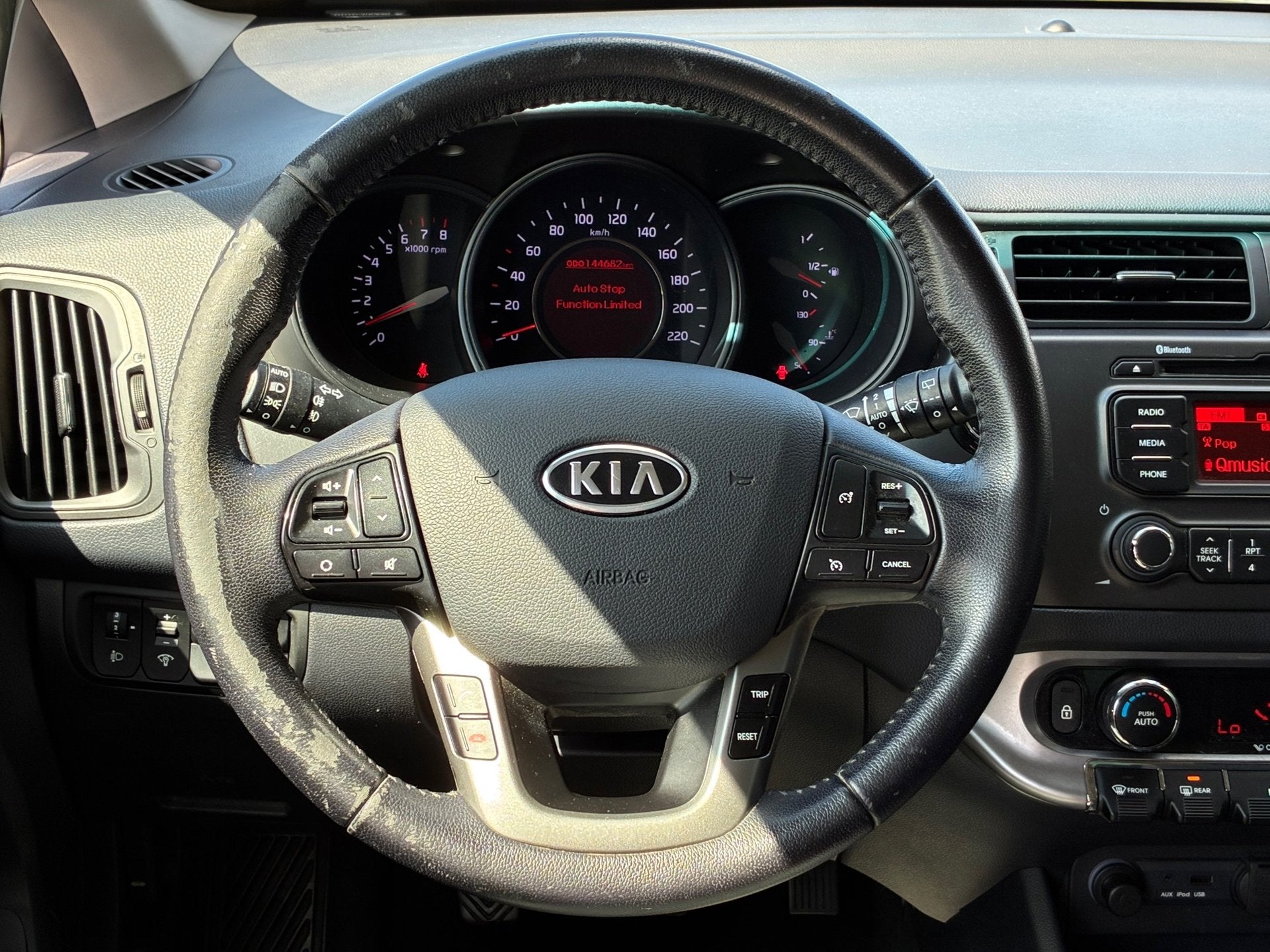 Kia Rio 1.2 CVVT Super Pack|CruiseControl|Climatronic|PDC|El, Euro 5, Gebruikt, 4 cilinders, 49 €/maand