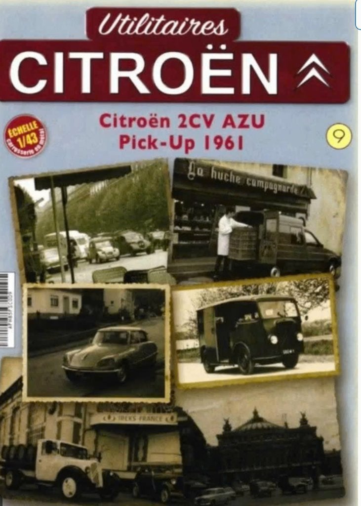 Citroen 2CV AZU Pick-Up 1961 1/43 Utilitaires Citroen # 9, Verzenden, Nieuw, Auto, Overige merken