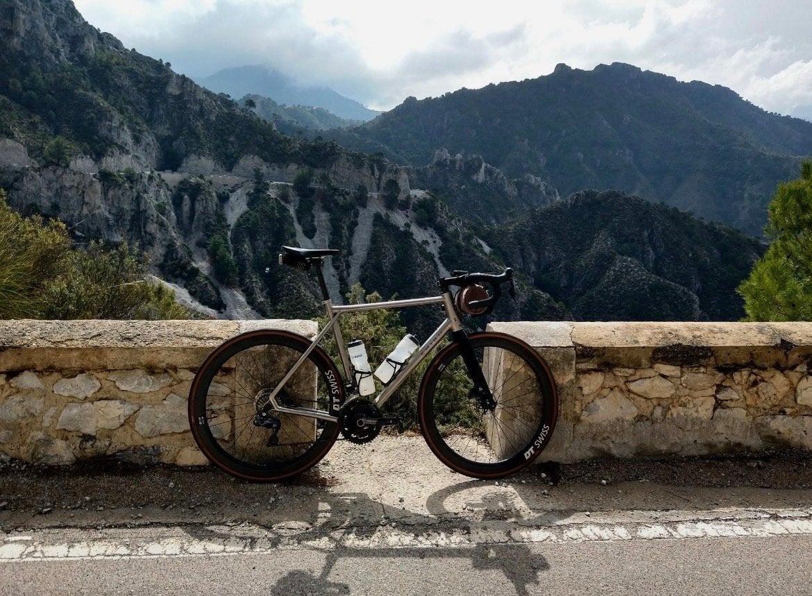 Chiru Kunlun Titanium Allroad met Ultegra Di2, Fietsen en Brommers, 28 inch, Heren, Zo goed als nieuw, 61 tot 65 cm
