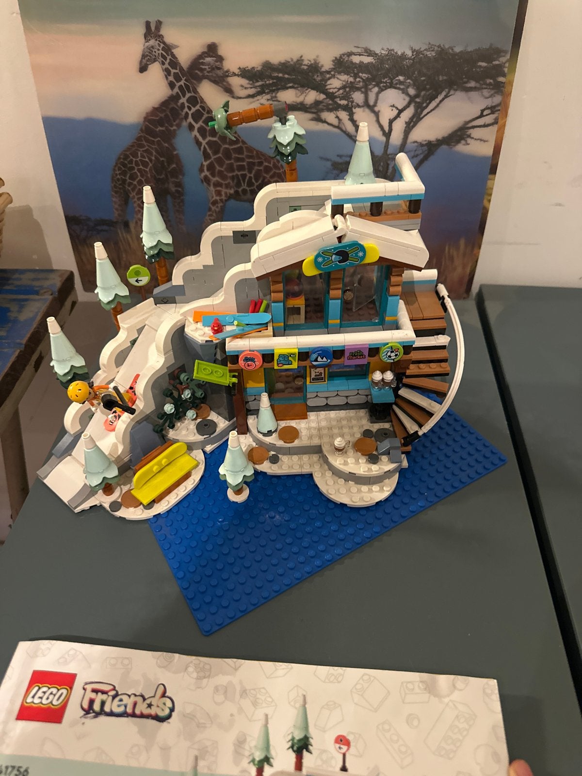 LEGO Friends Wintersport Resort (bijna compleet), Ophalen, Gebruikt
