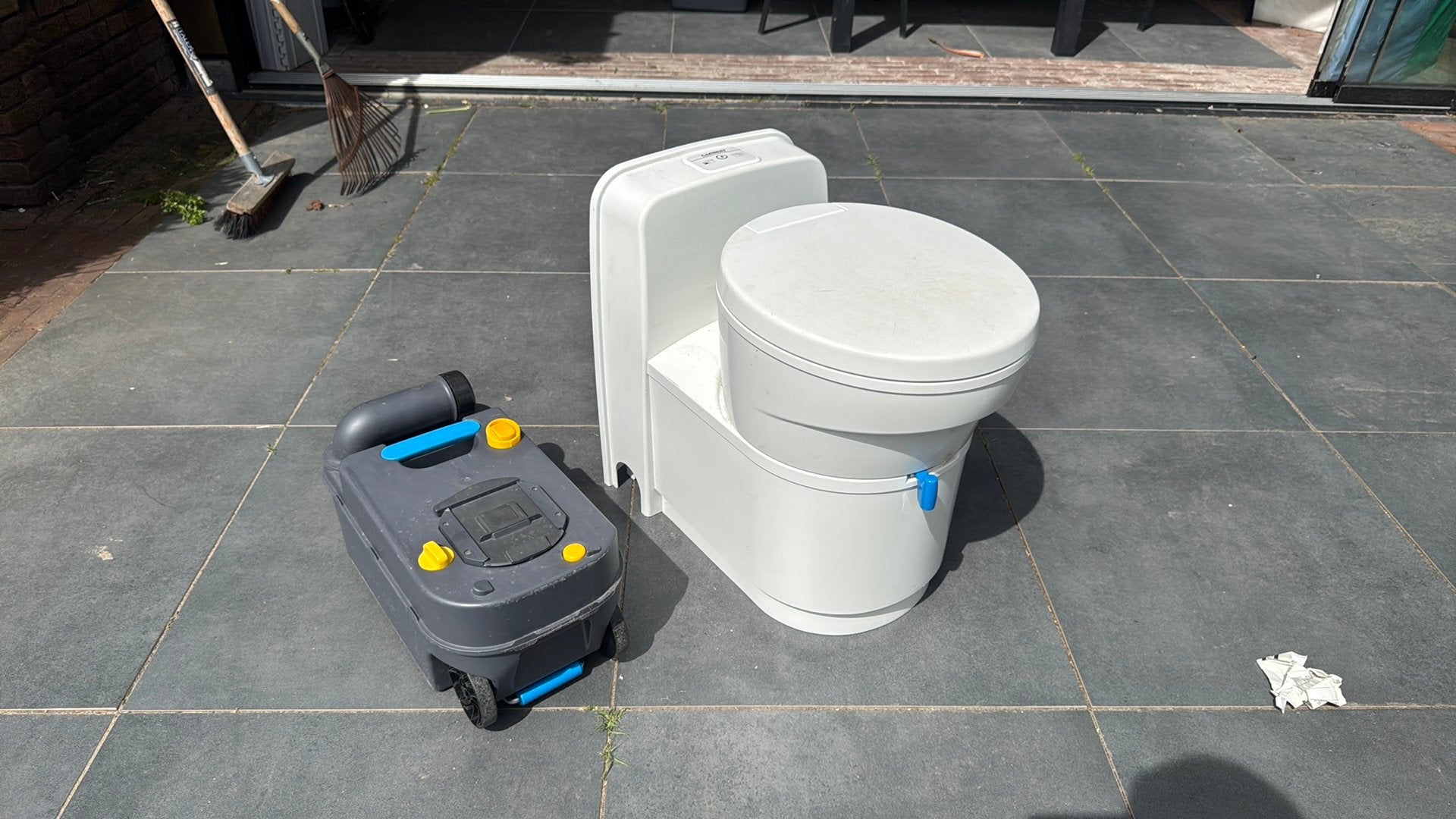 Carbest Chemisch Cassettetoilet voor Camper/Caravan, Verzenden, Gebruikt