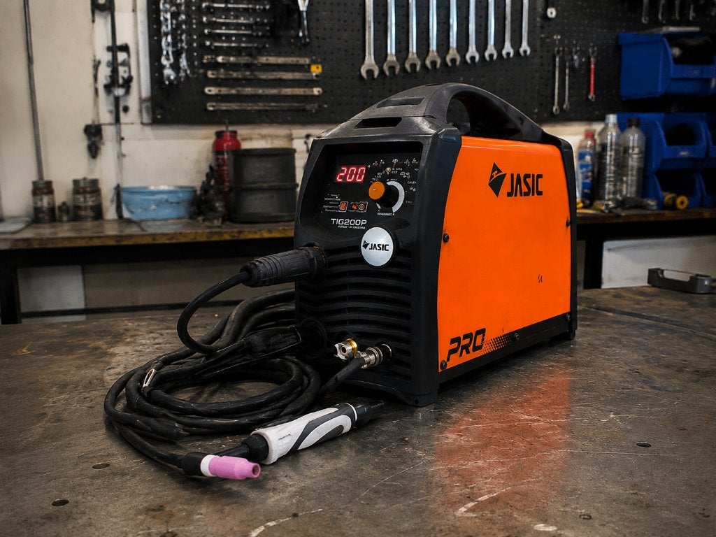 Jasic TIG 200P Compact DC Pulse – Zeer nette staat, Doe-het-zelf en Verbouw, Gereedschap | Lasapparaten, Ophalen, Zo goed als nieuw