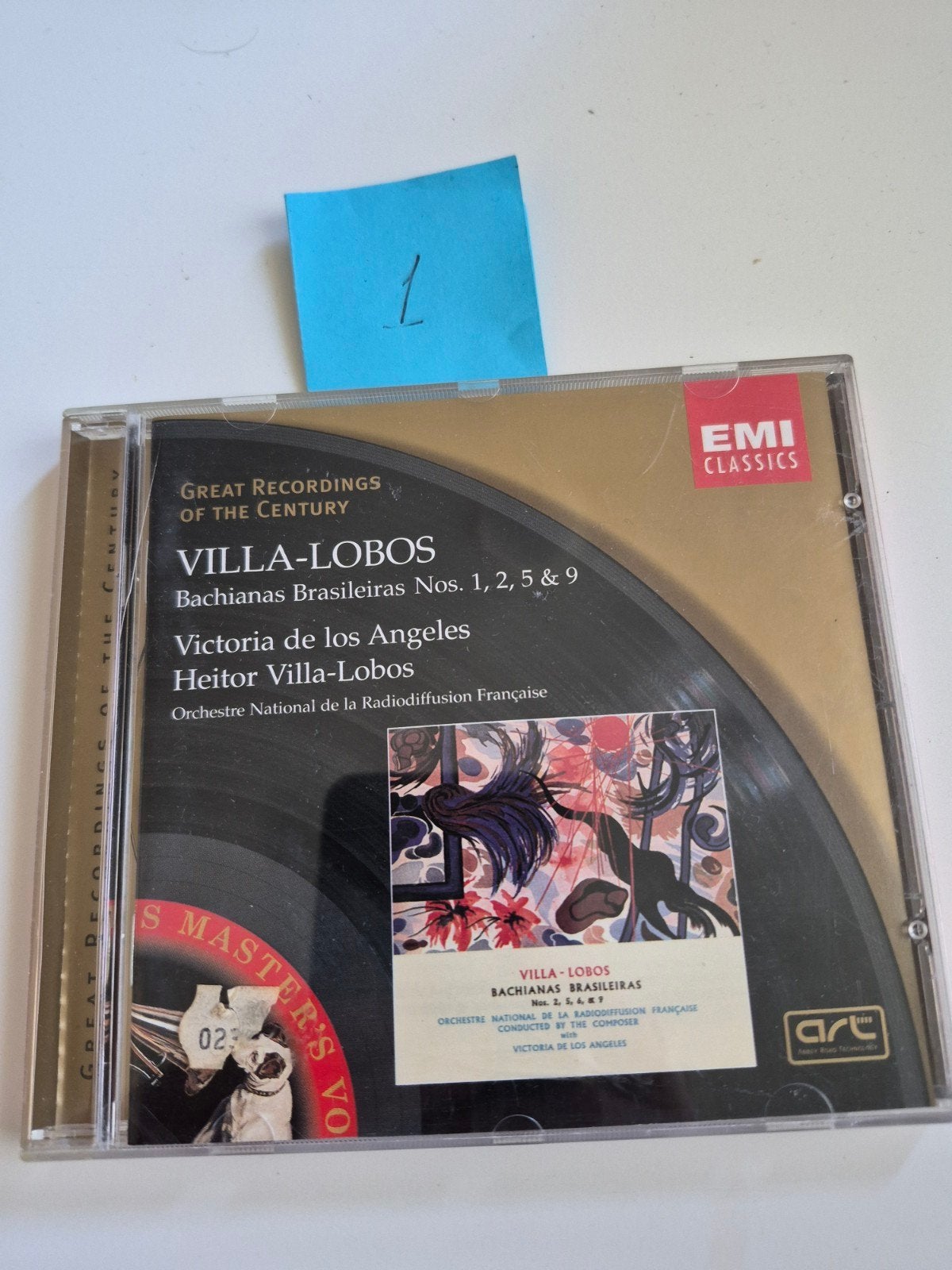 Villa-Lobos: Bachianas Brasileiras - Victoria de los Angeles, Overige componisten, Modernisme tot heden, Ophalen of Verzenden