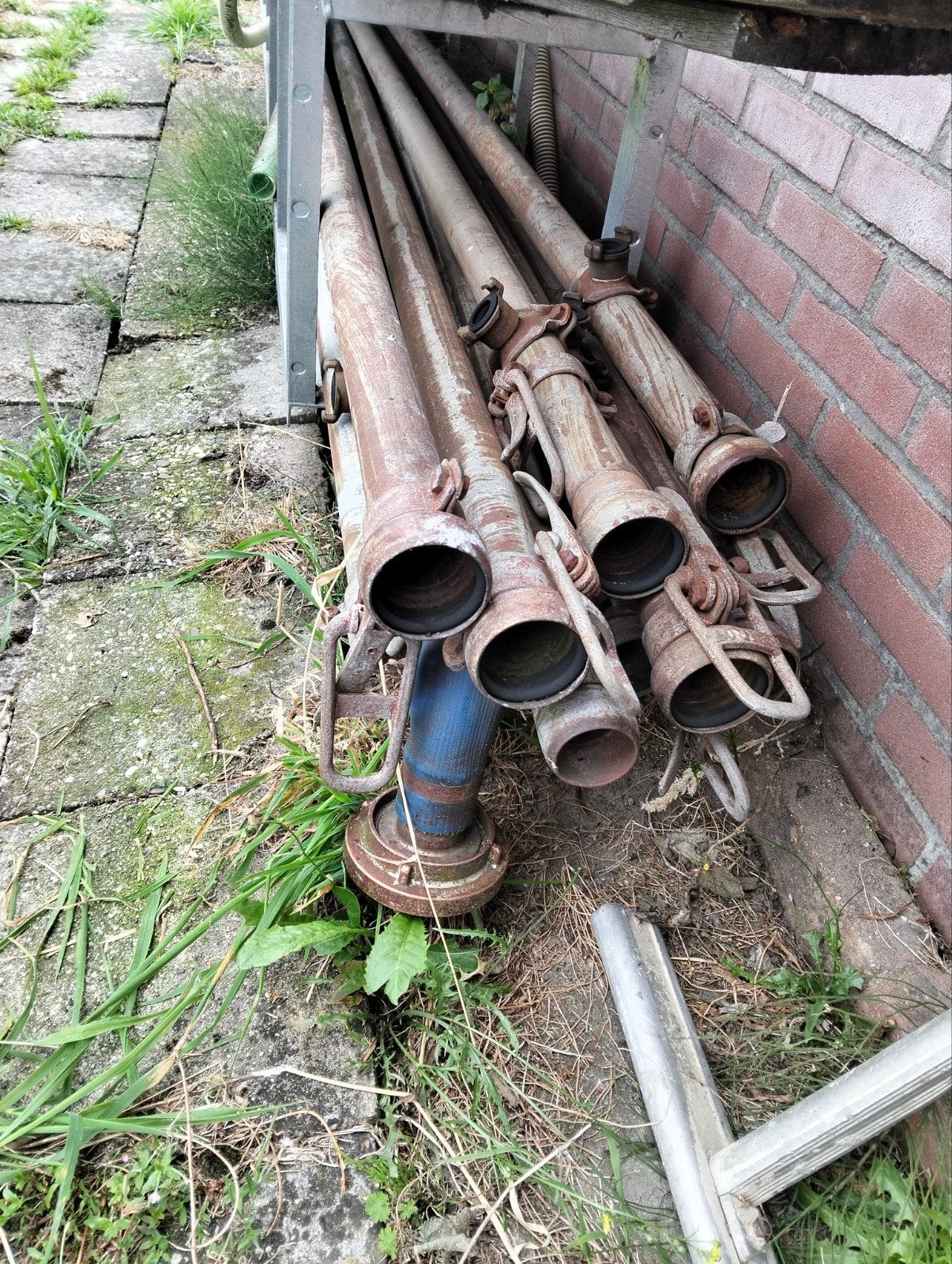 Beregenings buizen 10 stuks, Ophalen