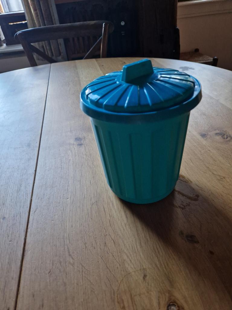 MINI OPBERGTON, Huis en Inrichting, Minder dan 10 liter, Ophalen of Verzenden, Kunststof