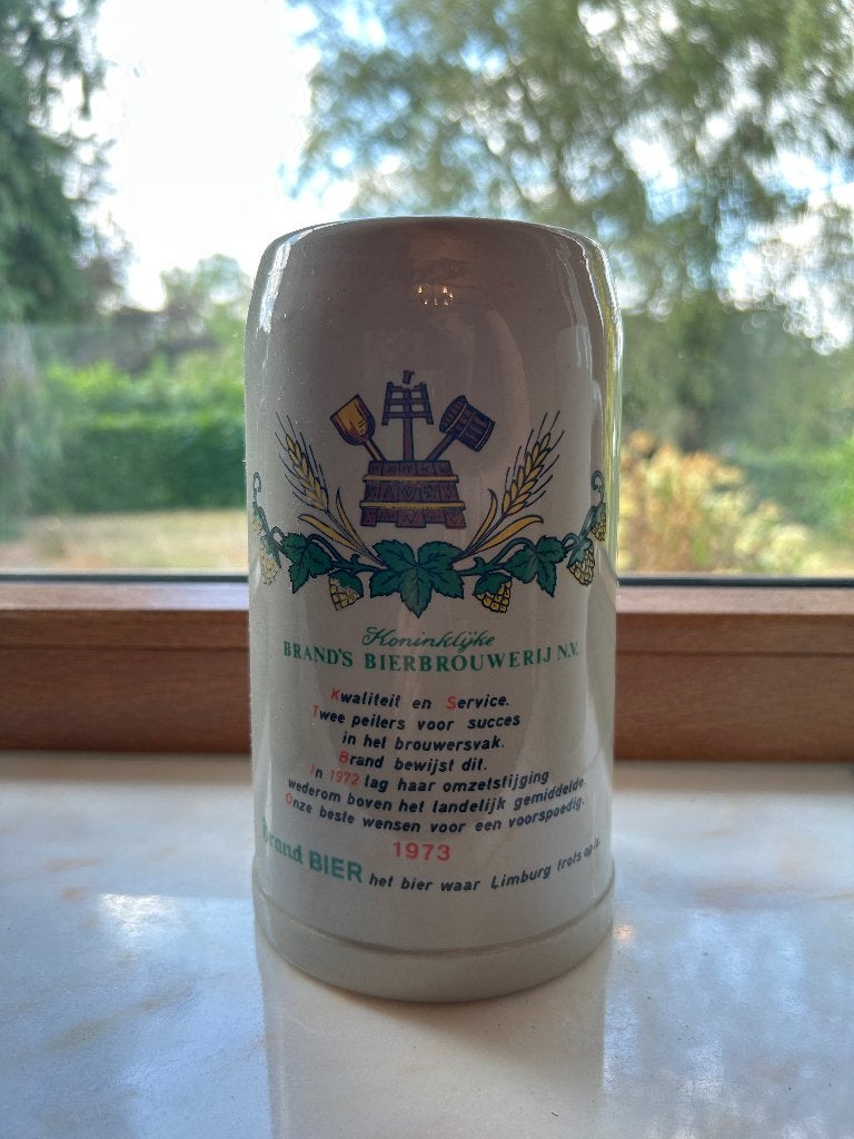 Vintage Brand's Bierbrouwerij Pul 1973, Ophalen, Zo goed als nieuw, Pul(len), Brand
