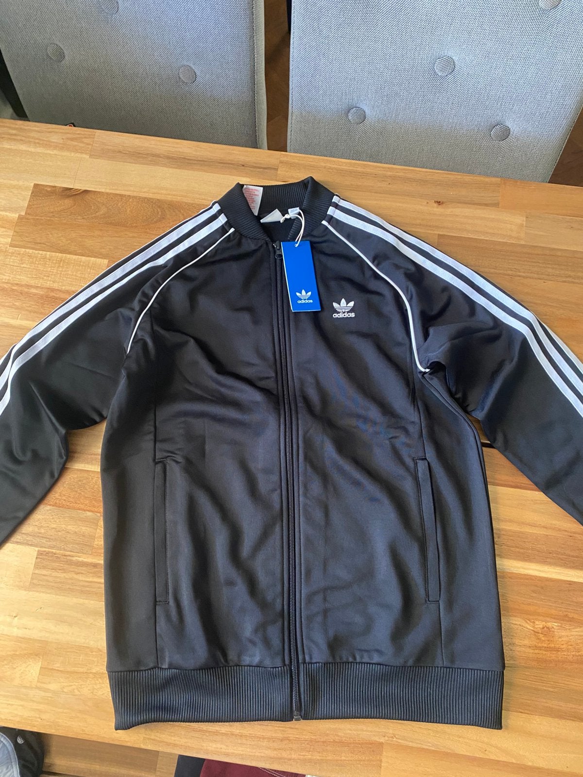 Niew nog nooit gedragen adidas Originals SST Track Top, Verzenden, Nieuw, Zwart, Overhemd