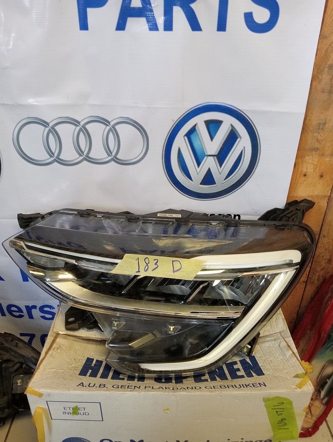 Renault Arkana Full Led High 260602566R koplamp links, Gebruikt, -, Renault, -