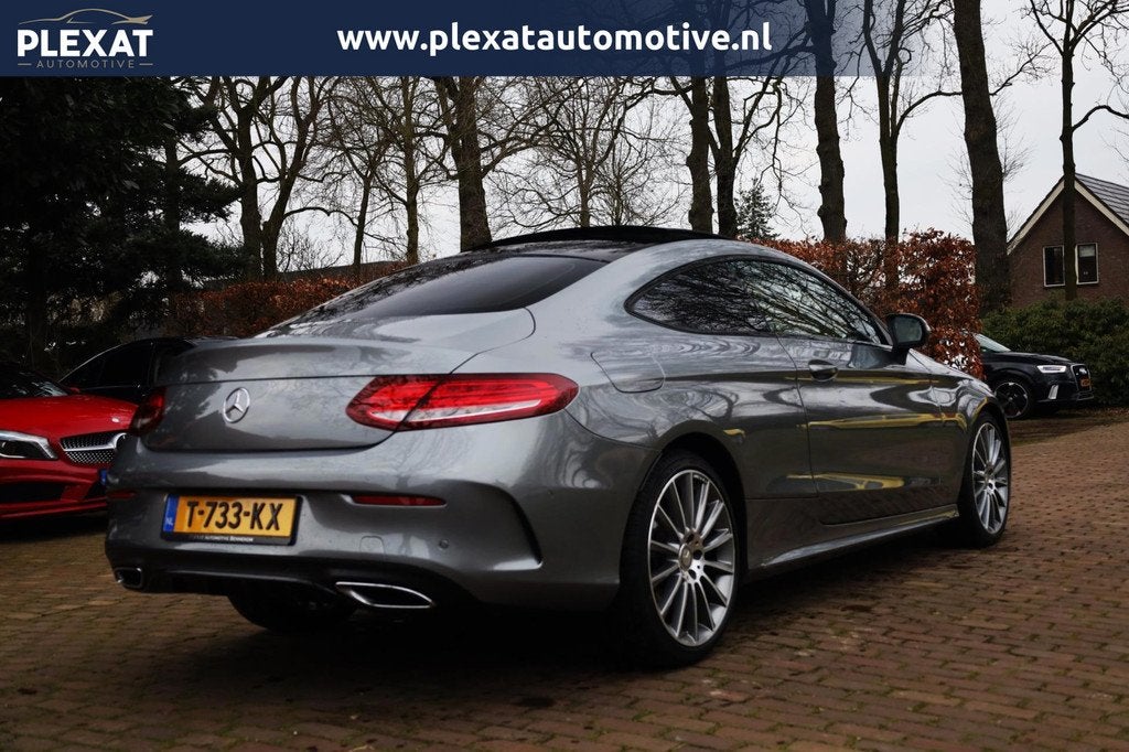 Mercedes-Benz C-klasse Coupé 220 d Prestige Aut. | AMG-Pakk, Auto's, Mercedes-Benz, Automaat, Achterwielaandrijving, 4 cilinders