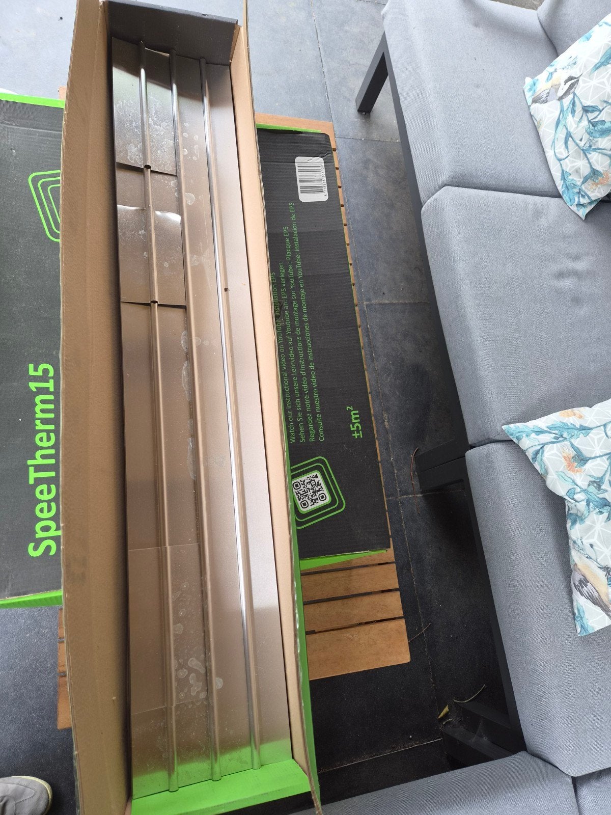 Warp systems alutherm, heatfoil vloerverwarming, Minder dan 30 cm, Verzenden, Overige typen, Nieuw