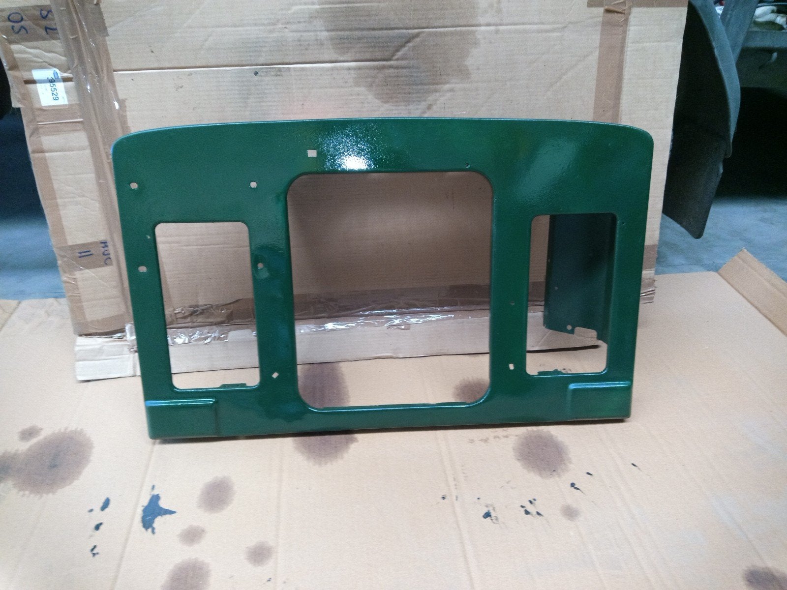 Landrover Series radiator panel, Voor, Ophalen of Verzenden, Motorkap, Gebruikt
