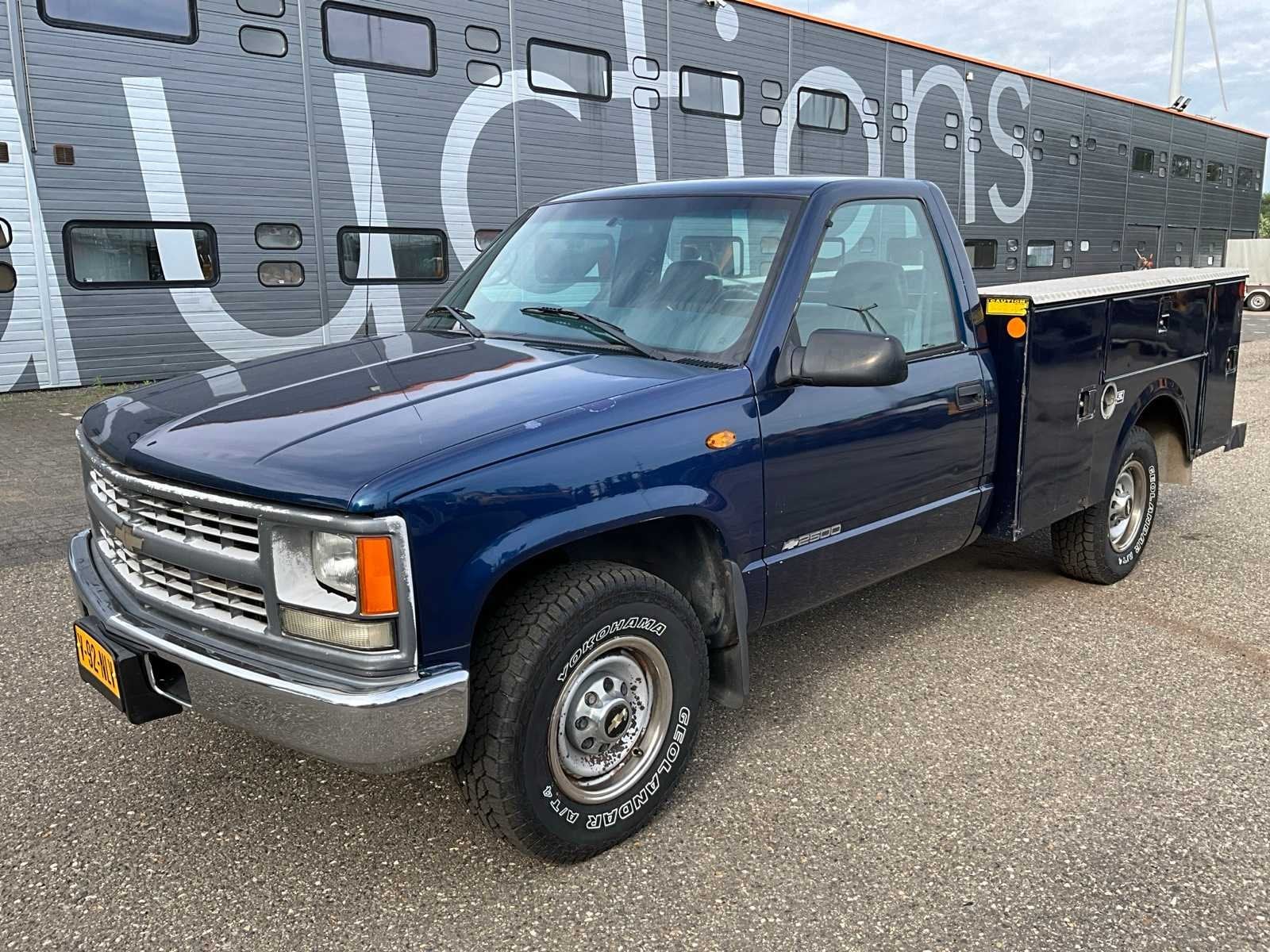 2000 Chevrolet C2500 Pick-Up V-92-NLV, Blauw, Bedrijf, Diesel, SUV of Terreinwagen