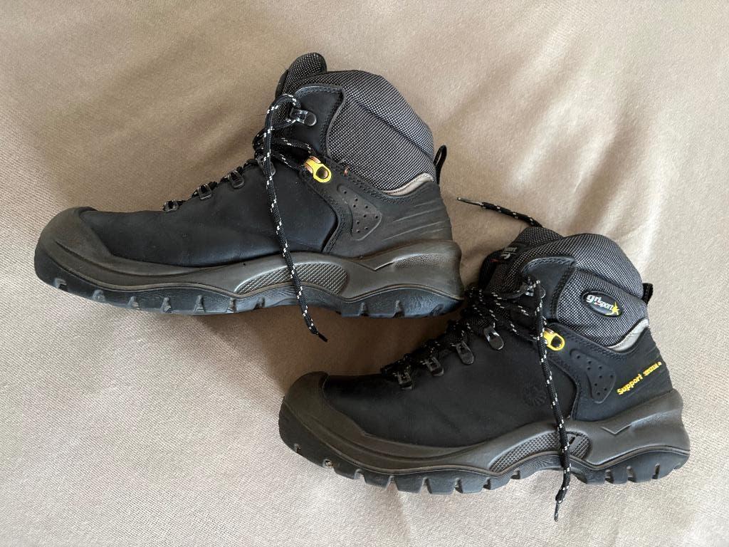 Werkschoenen, Kleding | Heren, Schoenen, Grisport, Verzenden, Zwart, Zo goed als nieuw