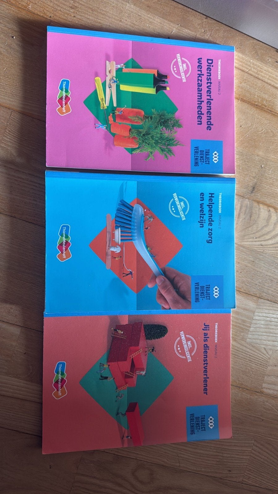 ThiemeMeulenhoff Dienstverlening Niveau 2 (3 boeken), Overige vakken, ThiemeMeulenhoff, Ophalen, Gelezen