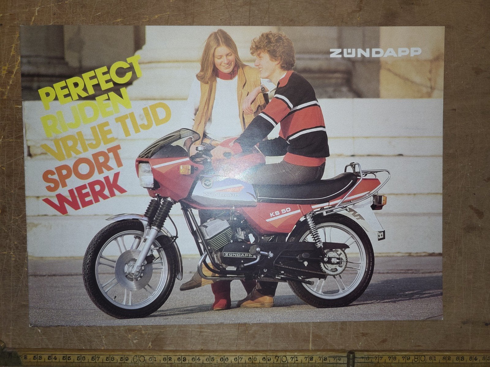 Folder Zündapp  1983, 84, Ophalen of Verzenden