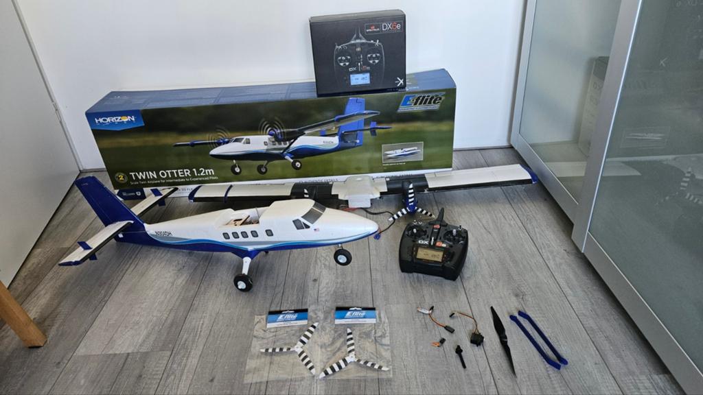 Twin Otter 1.2m BNF Basic RC vliegtuig met Spektrum DX6e, Hobby en Vrije tijd, Modelbouw | Radiografisch | Vliegtuigen, Ophalen