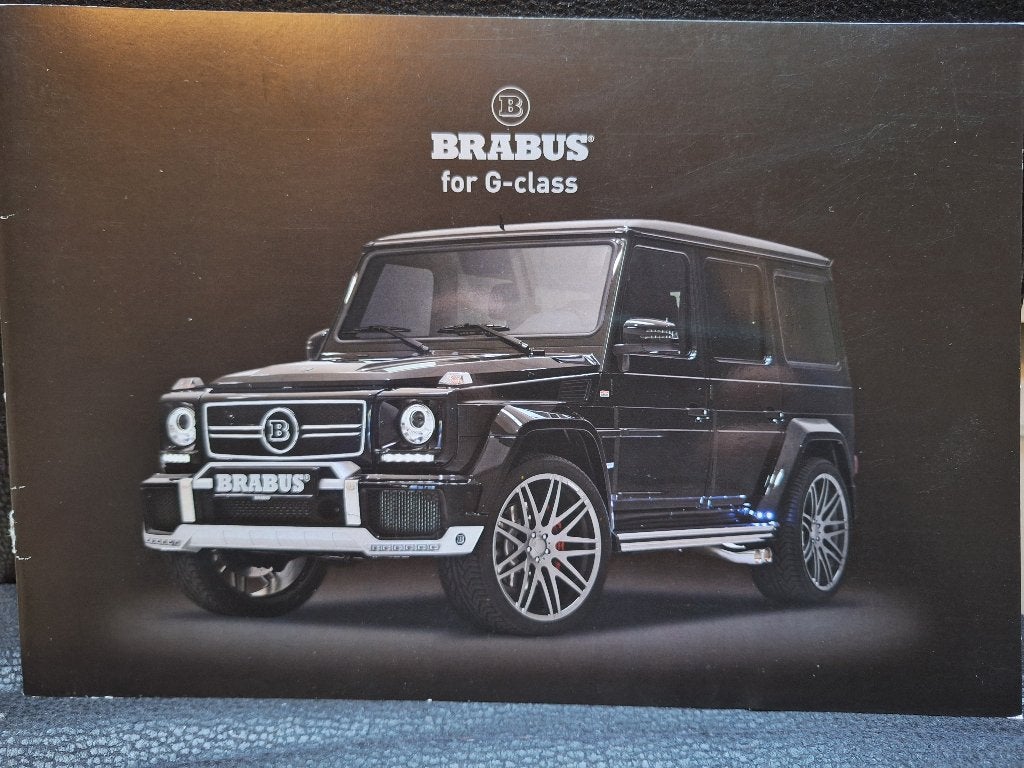 Mercedes G 63 V8 en G 65 V12 AMG Brabus 700 800 D6, Boeken, Gelezen, Brabus, Mercedes, Ophalen of Verzenden