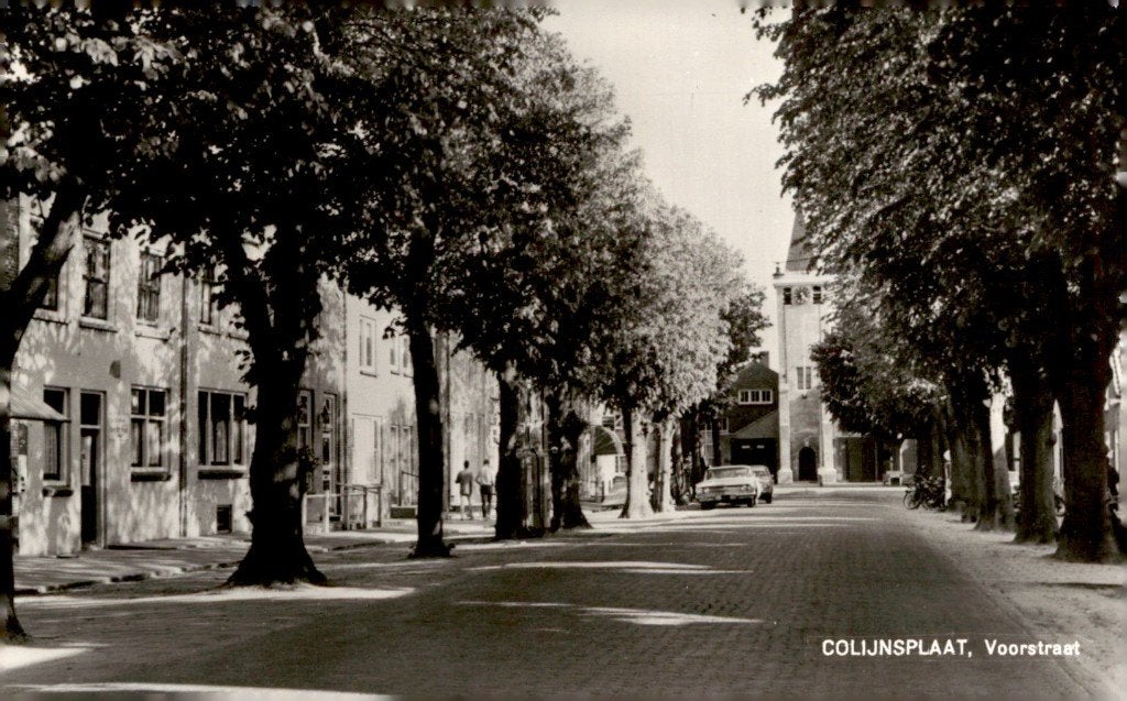 Colijnsplaat Voorstraat # 988, Verzenden, 1960 tot 1980, Gelopen, Zuid-Holland