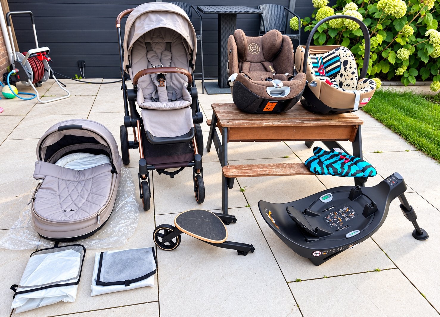 CYBEX Priam Platinum: luxe complete set + Karolina Kurkova, Ophalen, Zo goed als nieuw, Overige merken