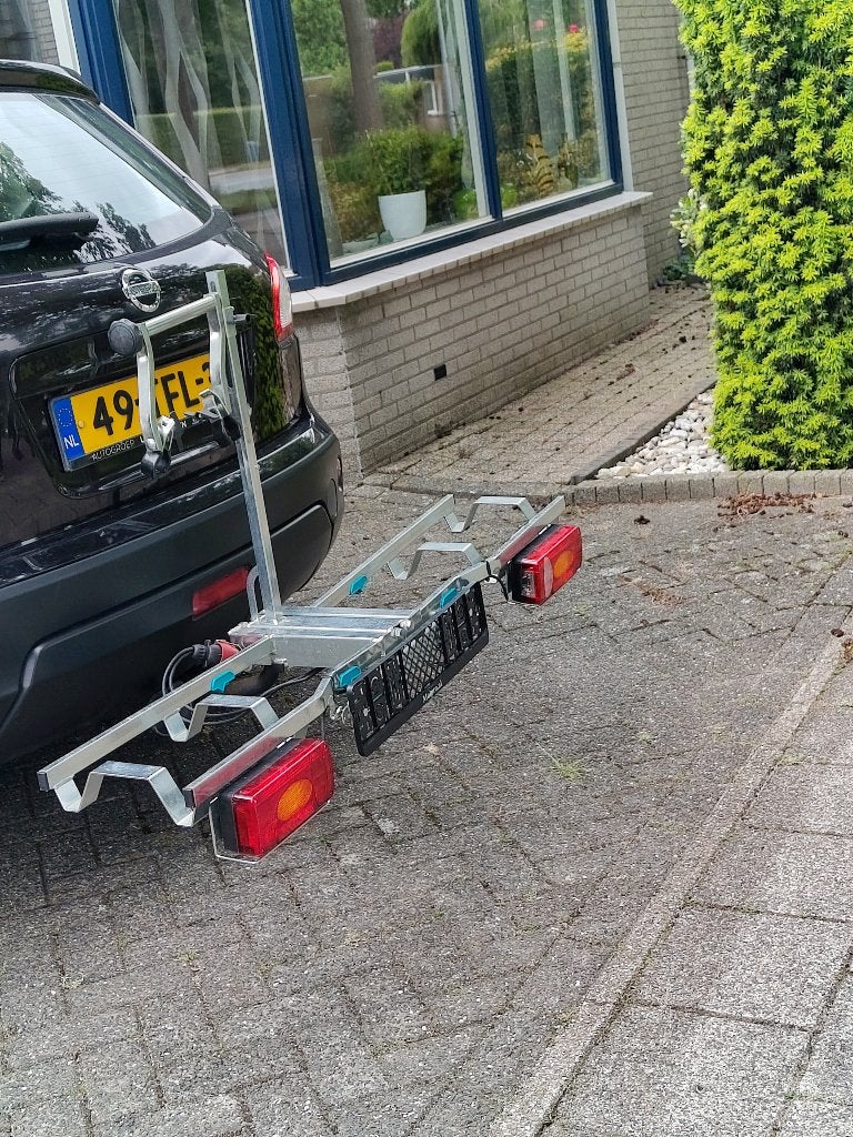 fietsendrager  MULPRO, Ophalen, Gebruikt, 2 fietsen, Trekhaakdrager