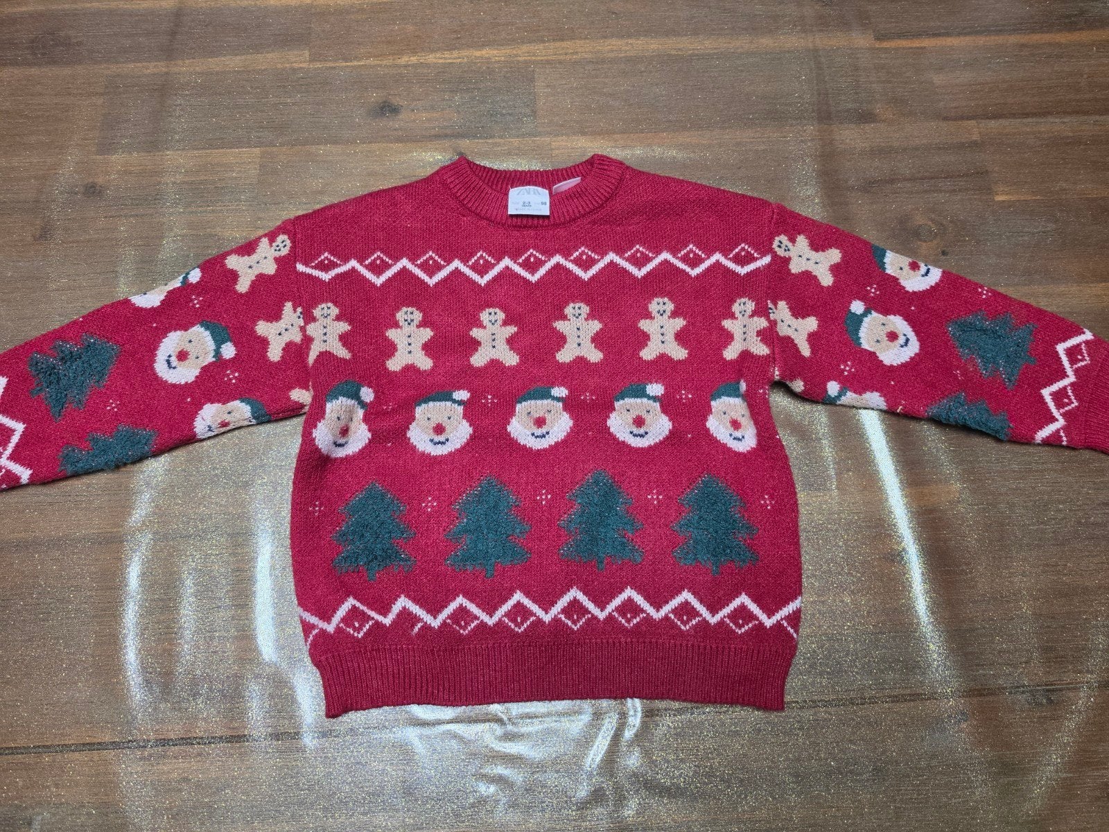 Zara Kersttrui voor kinderen - Maat 98 (2-3 jaar), Ophalen of Verzenden, Zo goed als nieuw, Zara, Jongen of Meisje