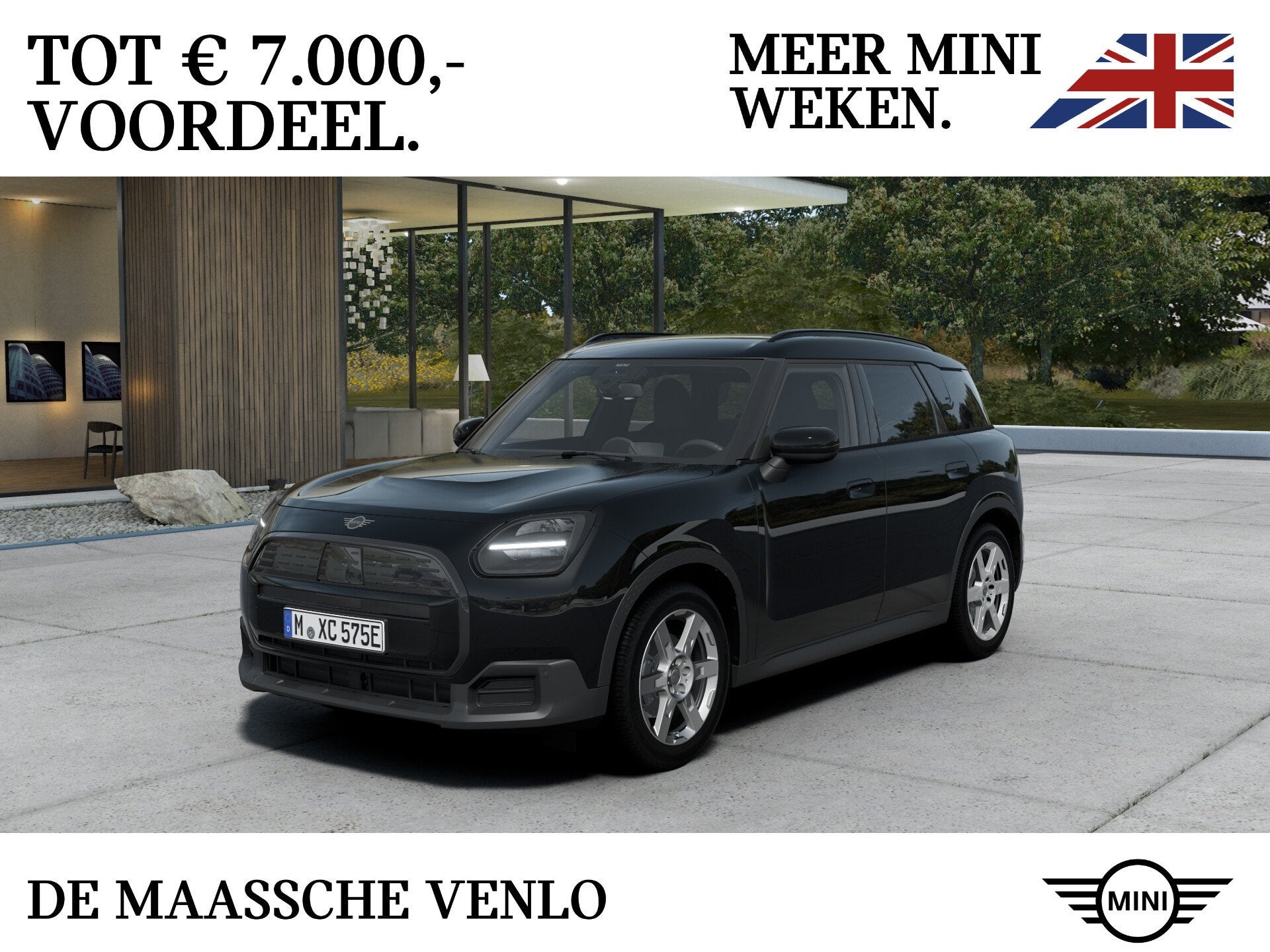 MINI Countryman E / Blackyard / 18" Asteroid Spoke, Zwart, Countryman, Zwart, Nieuw