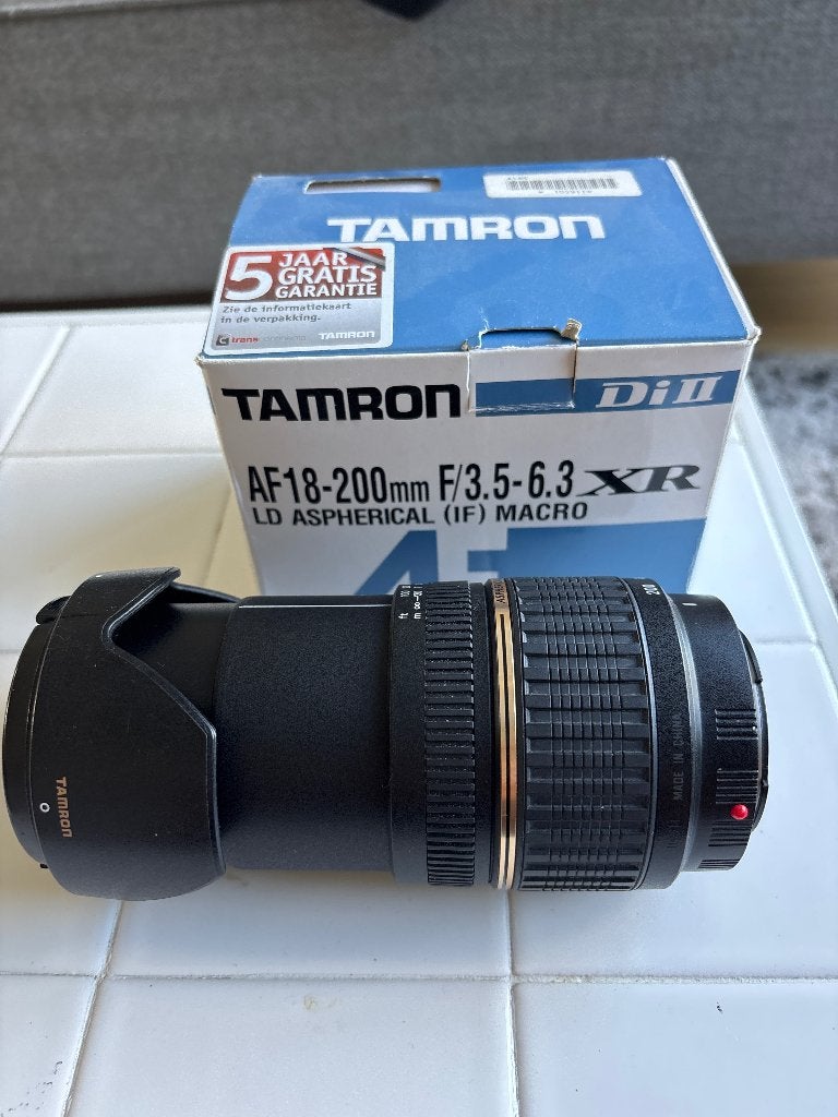 Tamron AF 18-200mm f/3.5-6.3 XR Di II Macro (Sony A-mount), Ophalen of Verzenden, Zo goed als nieuw, Telelens, Zoom