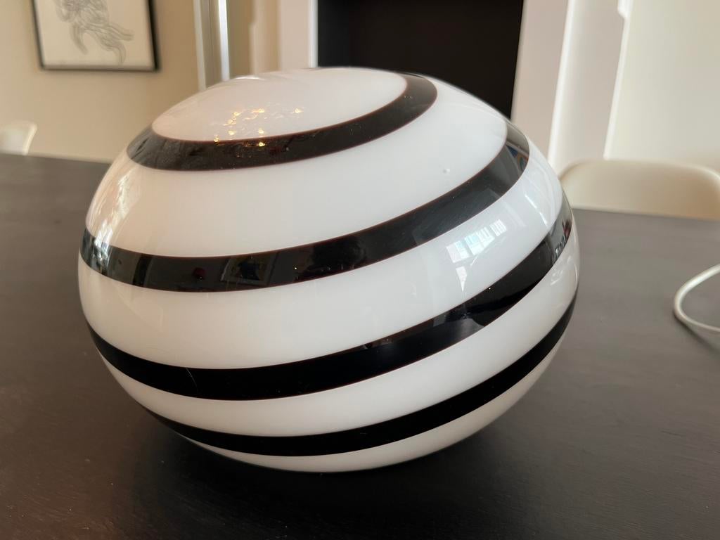 Ilu di Vetro Zebra Lamp - (25 cm doorsnee), Ophalen, Zo goed als nieuw