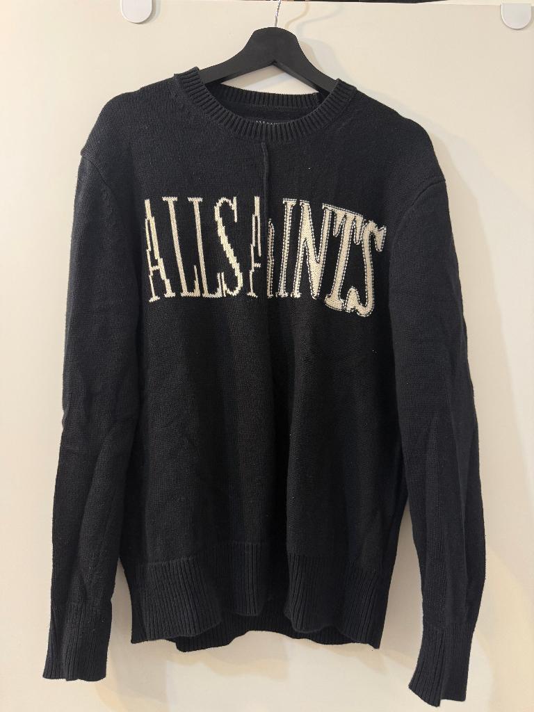ALLSAINTS Men Sweatshirt, size XS, NP 170EUR, Halswijdte 38 (S) of kleiner, Zwart, Ophalen of Verzenden, Zo goed als nieuw