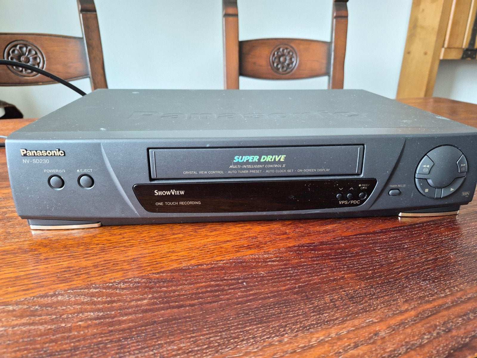 Panasonic NV-SD230 Super Drive VHS videorecorder, Ophalen, Gebruikt