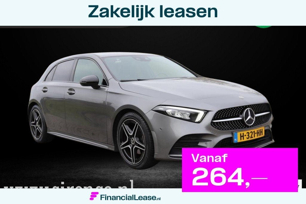 Mercedes A-klasse 180 | AMG stijl |HOT hatch | widescreen vi, 136 pk, Gebruikt, 4 cilinders, Met garantie (alle)