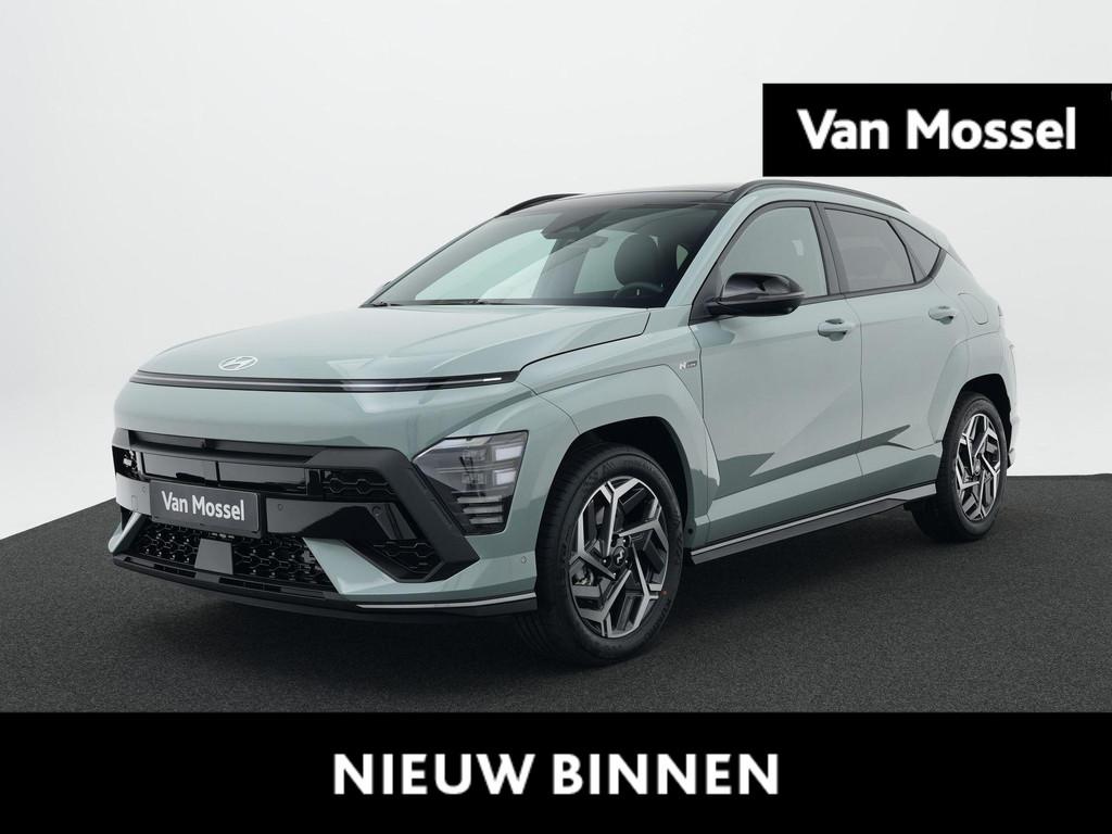 Hyundai Kona 1.6 GDI HEV N Line Sky | Airco | Cruise Control, Auto's, Hyundai, 137 pk, Euro 6, Bedrijf, Nieuw