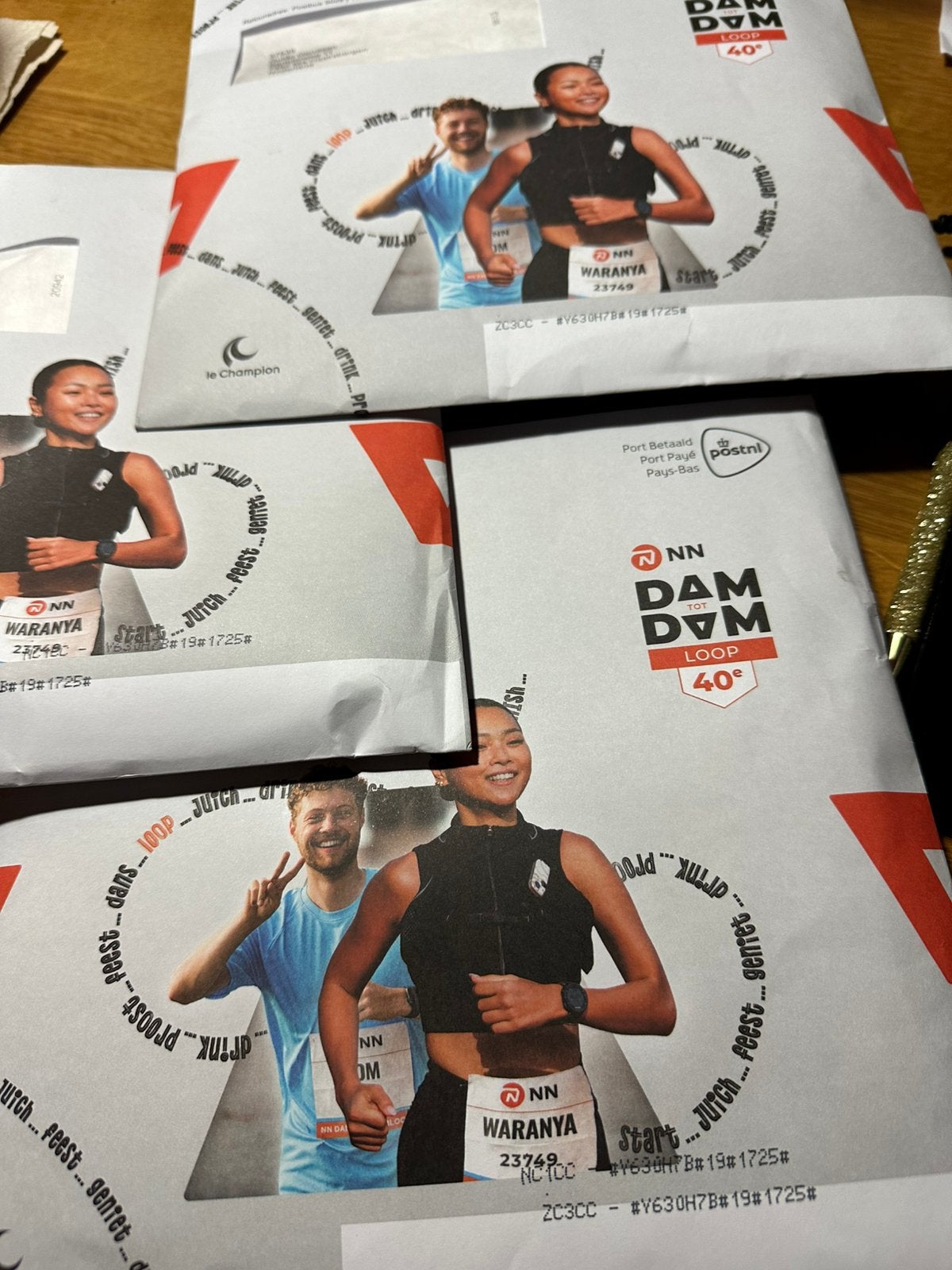 Dam tot Damloop 10 Engelse Mijl startbewijzen, Drie personen of meer, September