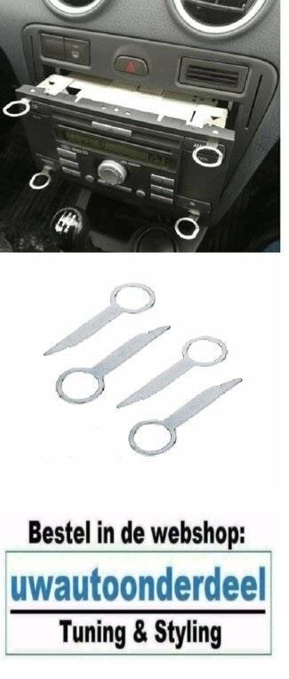 Radio Cd Demontage Tool Gereedschap Aux Ford Fiesta