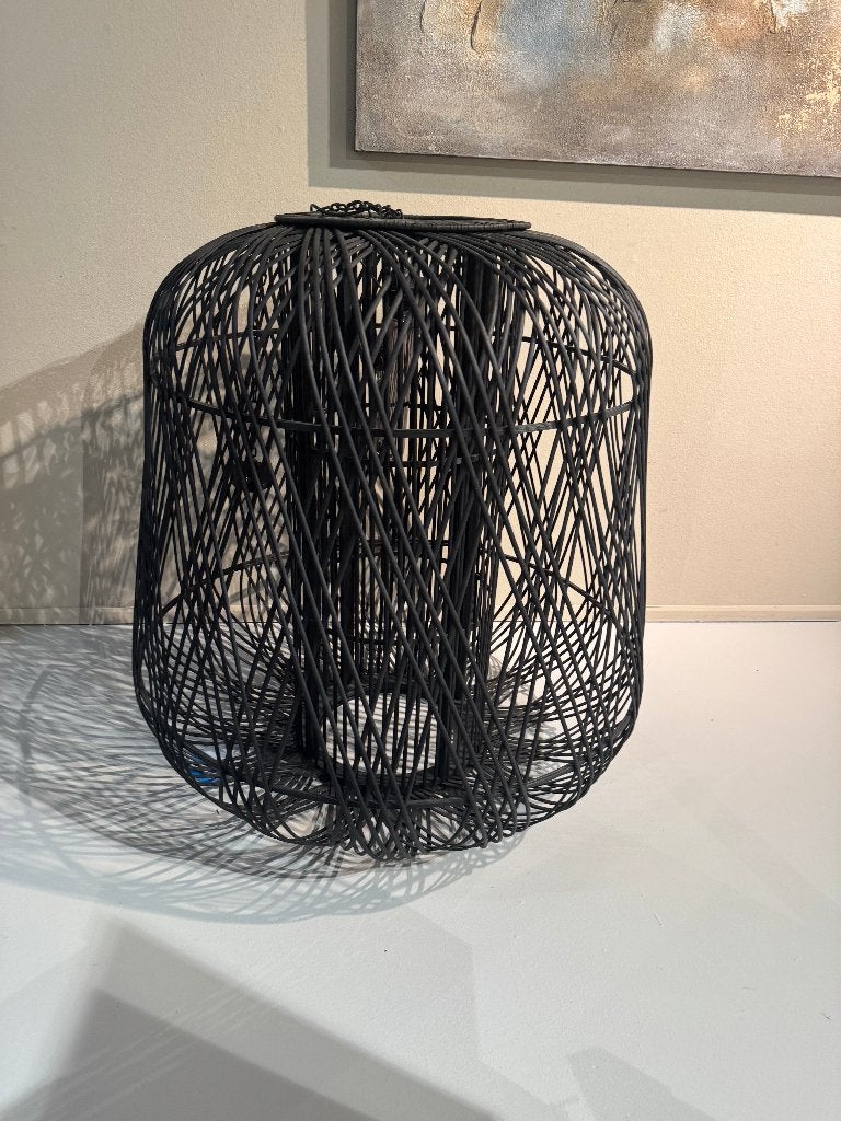 Te koop: Trendhopper grote WOOOD lamp, Ophalen of Verzenden, Zo goed als nieuw, Hout