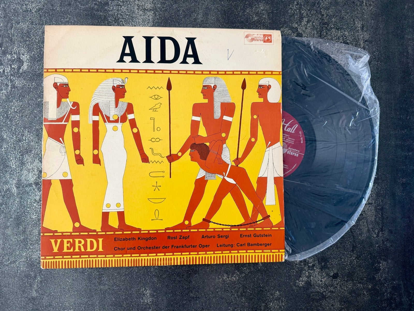 LP Verdi - Aida (Opera), LP, Gebruikt, Verdi, Opera of Operette