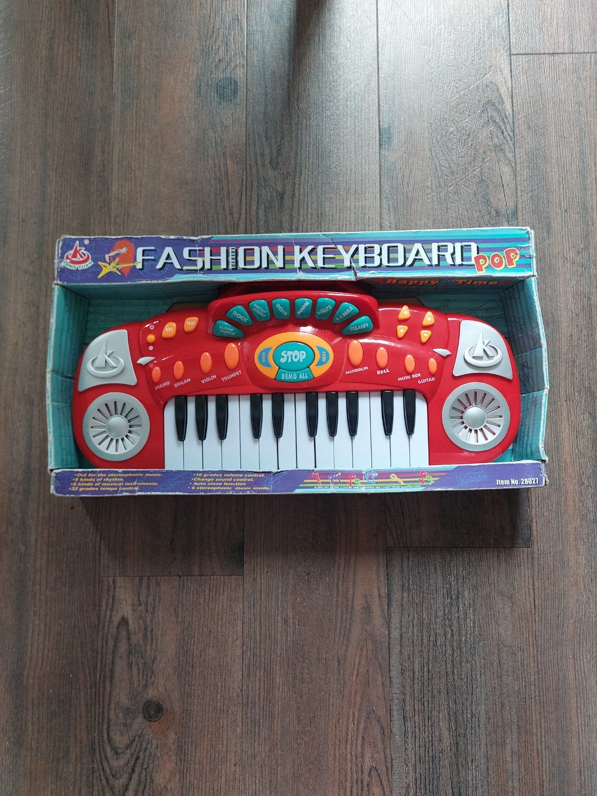 Rood speelgoed keyboard voor kinderen, Ophalen of Verzenden, Zo goed als nieuw, Overige typen, Met geluid