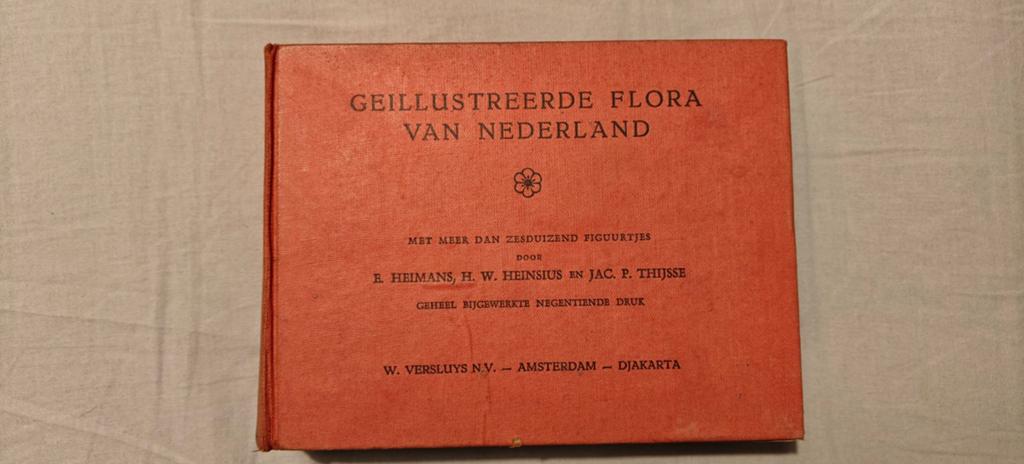 Geïllustreerde Flora van Nederland, 19e druk, Boeken, Natuur, Gelezen, Ophalen of Verzenden, Natuur algemeen, E. Heimans, E. W. Heinsius, Jac. P. Thijsse