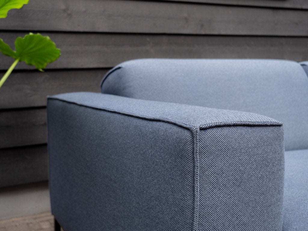 Design on Stock Aikon | 2,5zits Design bank | Blauw ploegwol, Huis en Inrichting, Banken | Bankstellen, 75 tot 100 cm, Ophalen of Verzenden