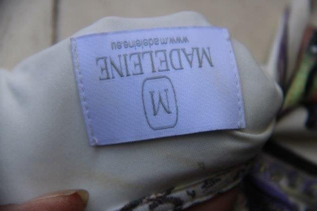 Overslagjurk gekleurd Madeleine mt M Vaste prijs AANBIEDING, Maat 38/40 (M), Overige kleuren, Ophalen of Verzenden, Zo goed als nieuw
