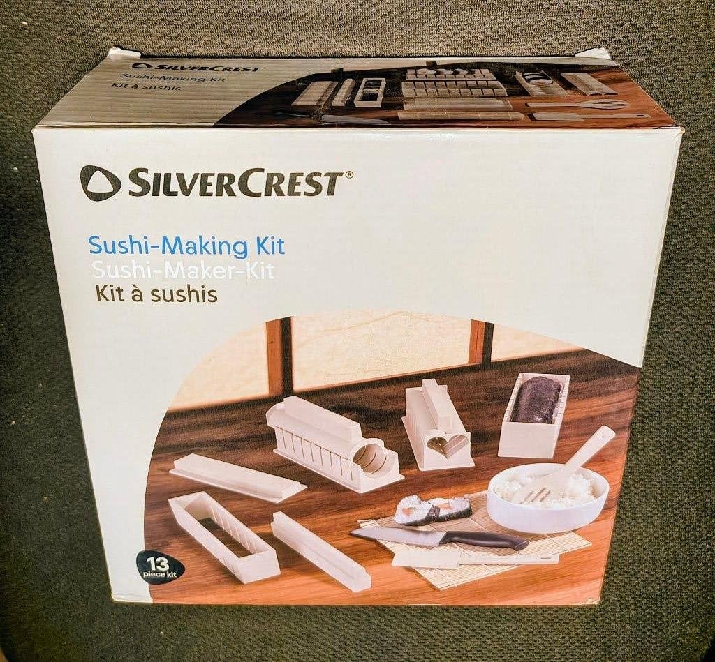 Sushi-making kit, 13 delig, Overige typen, Kunststof, Ophalen of Verzenden, Zo goed als nieuw