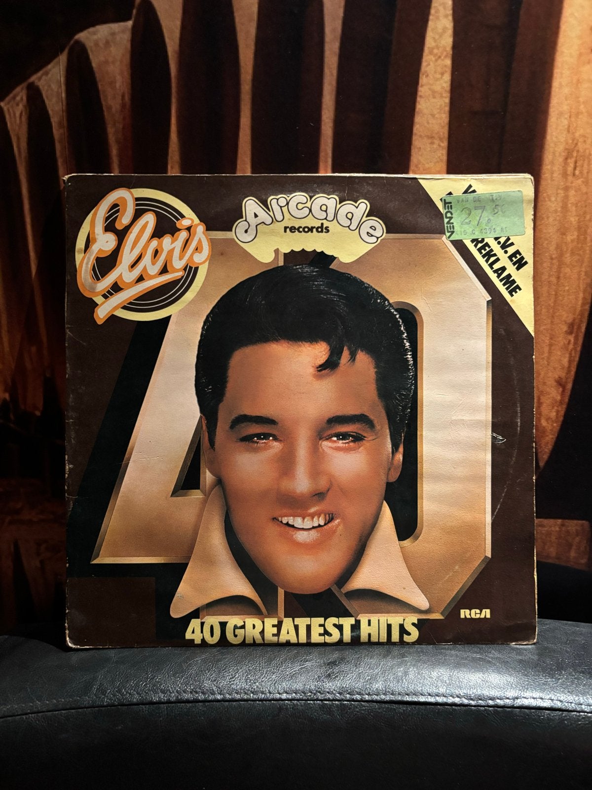 Elvis Presley - 40 Greatest Hits Dubbel LP, Ophalen of Verzenden, Gebruikt, Pop, Dubbel-LP