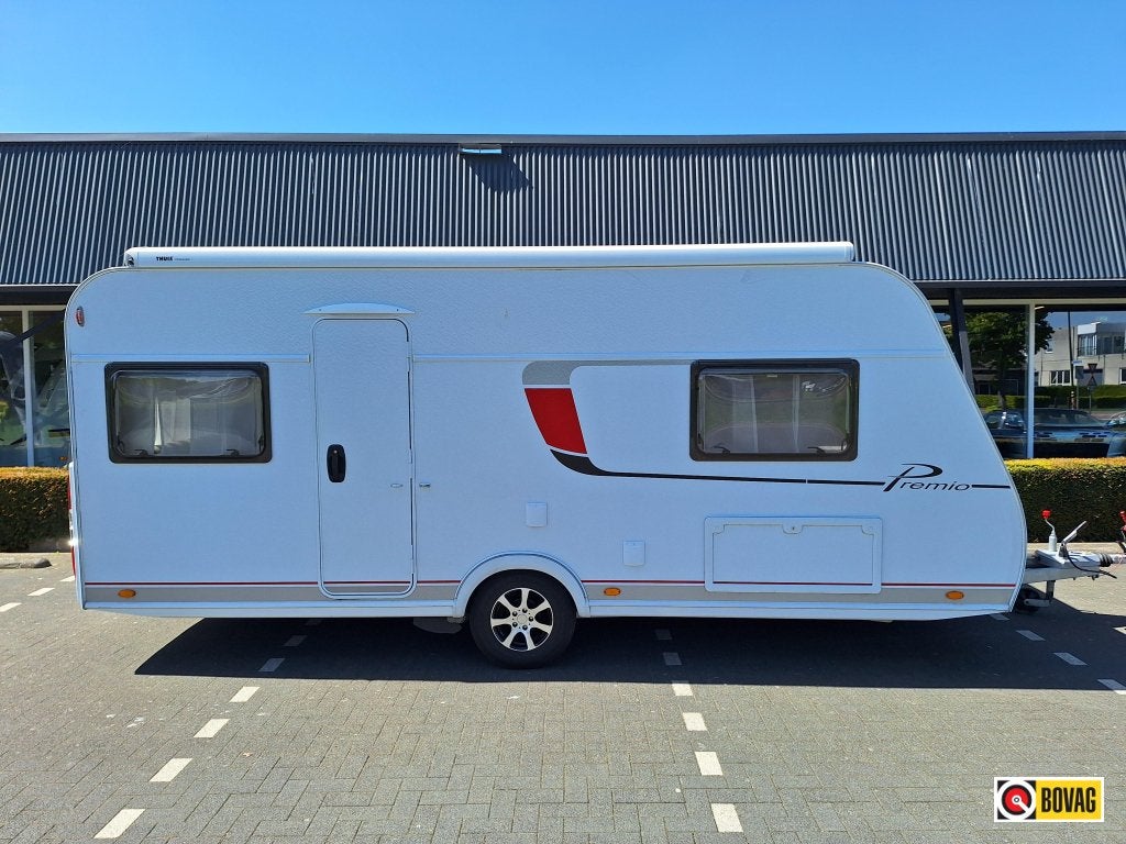 Bürstner Premio 460 TS MOVER, AIRCO EN LUIFEL, Caravans en Kamperen, Rondzit, Bedrijf, Schokbreker, Bürstner
